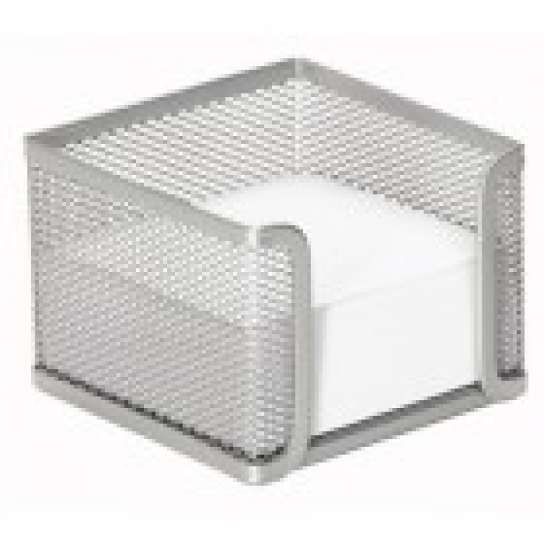 base-for-memo-cube-metal-silver