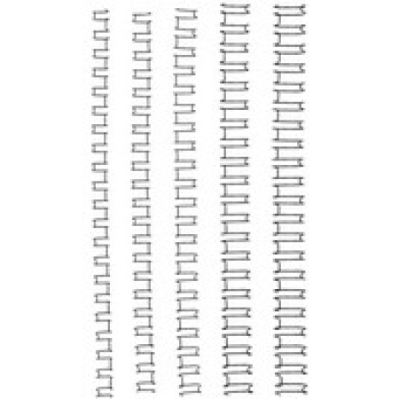 OPUS WIRE 3:1 08MM SILVER (PACK OF 100PCS)