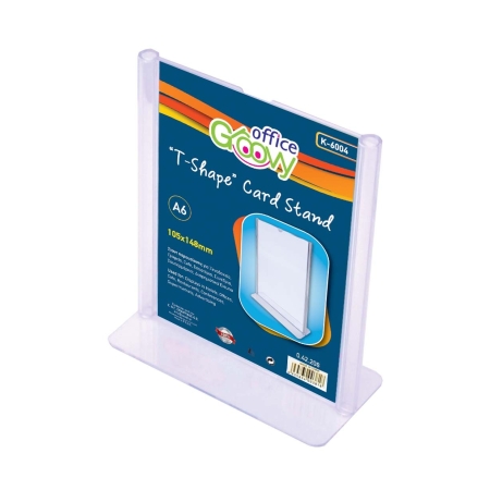 GROOVY ACRYLIC T-SHAPE STAND A6 (0.42.208)