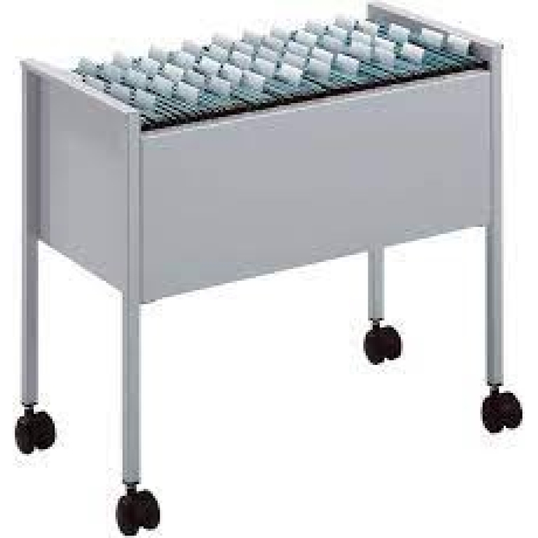 durable-a4-suspension-file-trolley-metal-grey-for-approx-80pcs