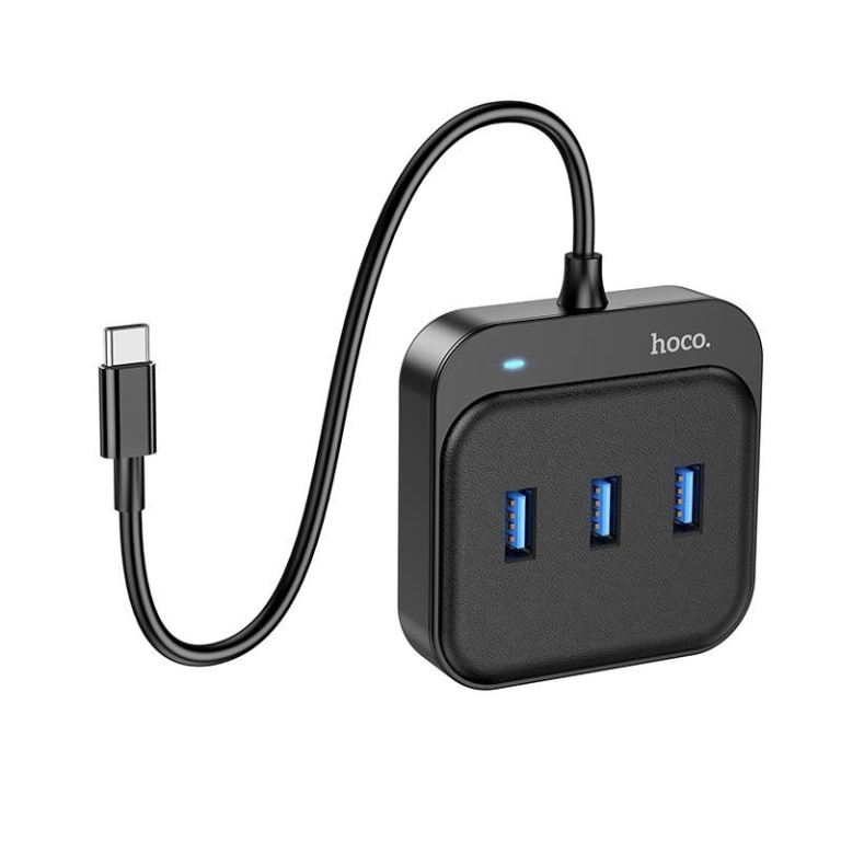 hoco-hb31-usb-3-0-hub-type-c-to-usb3-0-4-ports