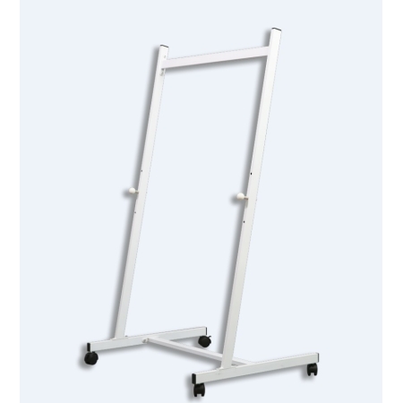 MOBILE BOARD STAND METAL WHITE 80CM