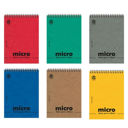 SPECIAL MICRO SPYRAL NOTEBOOK 8.5X11.8 2 SUBS 160P 60GR NO1
