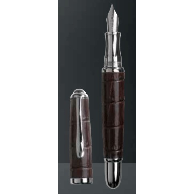 cerruti-1881-brown-leather-fountain-pen