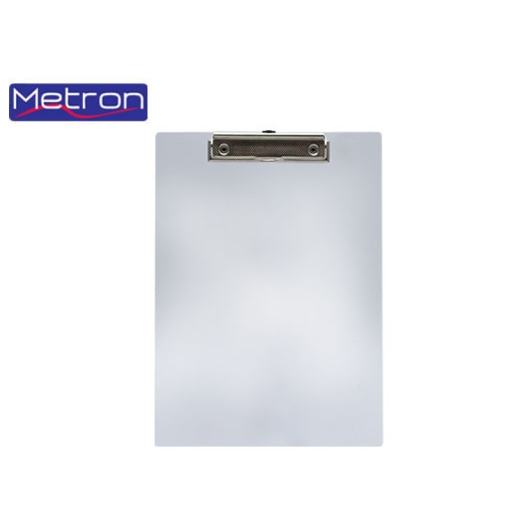 metron-clipboard-a4-clear-plastic
